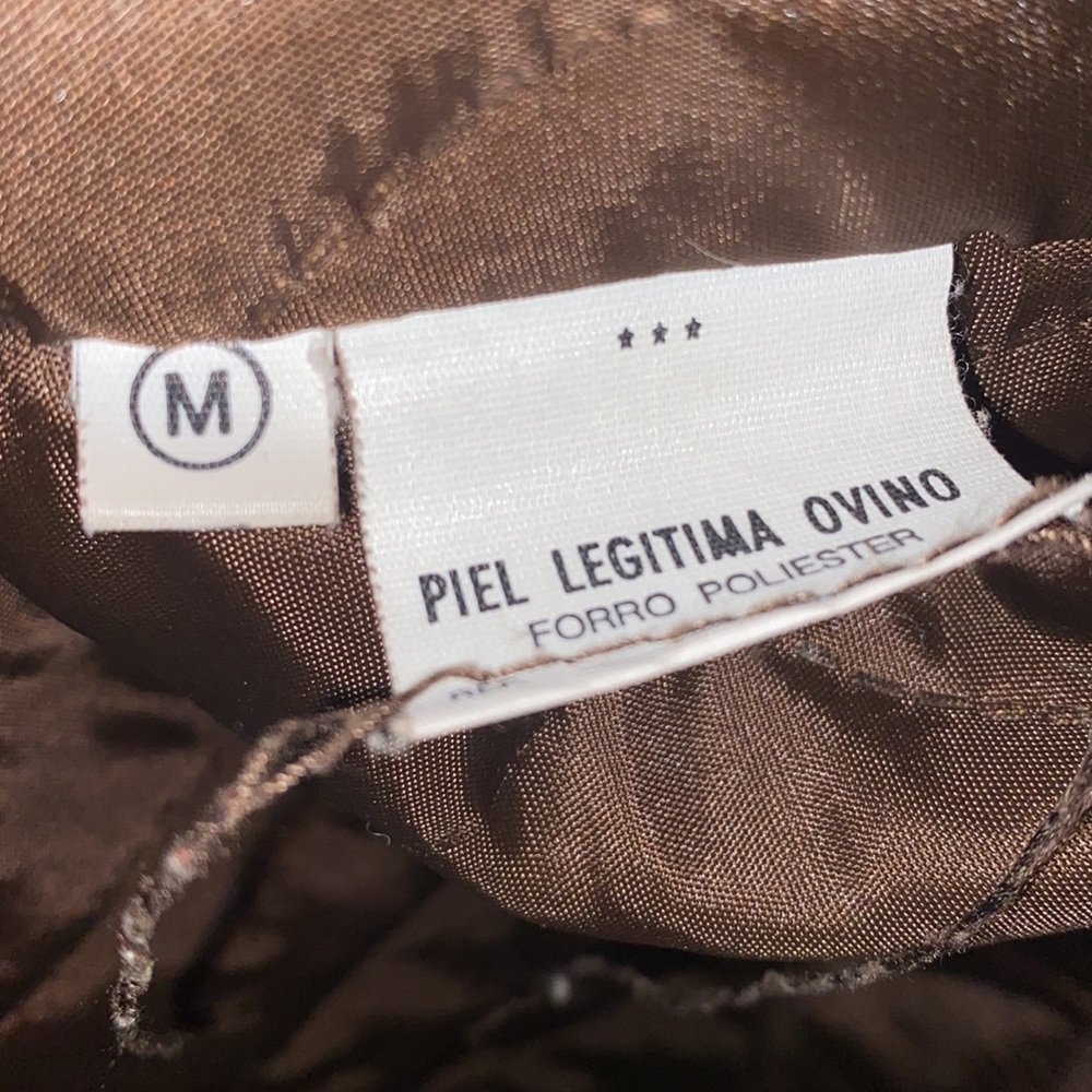 Genuine Lamb Skin Leather Jacket with polyester lining. Made in Spain. - Picture 11 of 11